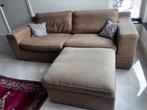 Bank 2.5 zits en hocker., Ophalen, Gebruikt, Stof