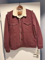 Levis Sherpa Trucker Jas - Maat L - ZGAN, Ophalen of Verzenden, Zo goed als nieuw, Maat 52/54 (L), Rood