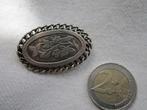 2.Schitterende oude broche Engeland, zilver volledig gemerkt, Ophalen, Zilver, Broche