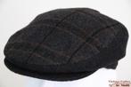 Vintage flatcap Platte pet grijs bruin met oorwarmer 53 =XXS, Ophalen of Verzenden, Zo goed als nieuw, 55 cm (S, 6⅞ inch) of minder