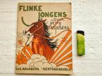 Jeugdboek Flinke jongens door Nettij Wijnberg, LCG.Malmberg, Antiek en Kunst, Ophalen of Verzenden
