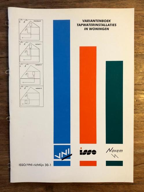 ISSO richtlijn 30.1 Variantenboek tapwaterinstallaties, Boeken, Techniek, Gelezen, Installatietechniek, Ophalen of Verzenden