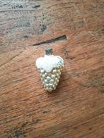 Antieke kerstbal fruit zilver, Ophalen of Verzenden, Gebruikt