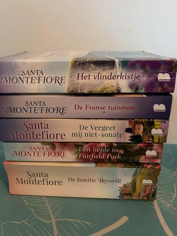 5 boeken van Santa Montefiore beschikbaar voor biedingen