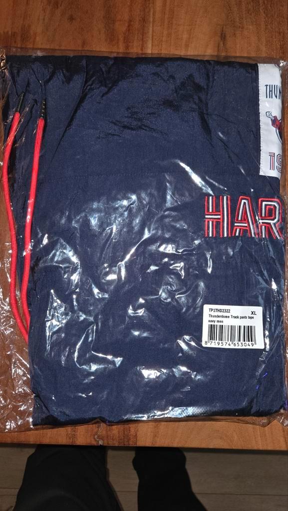 Thunderdome Trackpants XL - Nieuw in Seal!, Kleding | Heren, Broeken en Pantalons, Nieuw, Maat 56/58 (XL), Blauw, Ophalen of Verzenden