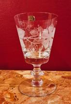 Huwelijksglas, kelkglas, wijnglas van Val Saint Lambert., Ophalen of Verzenden