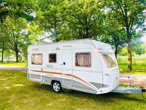 Dethleffs Summer Edition 04#Fietsendrager#Voortent + Luifel, Caravans en Kamperen, Caravans, Bedrijf, tot en met 4, 750 - 1000 kg