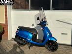 Sym fiddle 4 2021 25km/u 1465km + windscherm, Zo goed als nieuw, Benzine, Fiddle, Maximaal 25 km/u