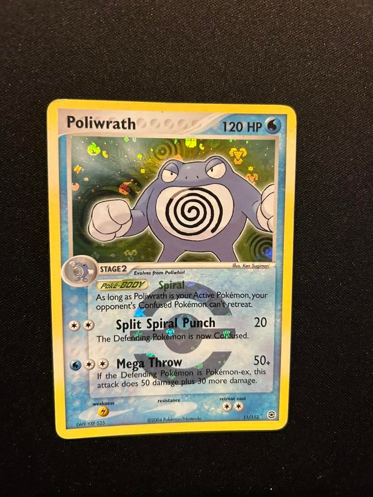 Pokemon - Poliwrath rev, Hobby en Vrije tijd, Verzamelkaartspellen | Pokémon, Ophalen of Verzenden, Nieuw, Losse kaart, Foil