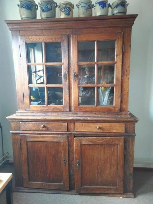 Antiek massief eiken broodkast, Antiek en Kunst, Antiek | Meubels | Kasten, Ophalen