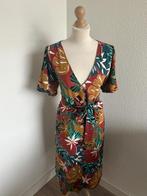 King Louie maat 44 wijnrode linnen jurk 1940