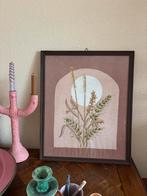 Geborduurd vintage schilderij met lijst, Ophalen