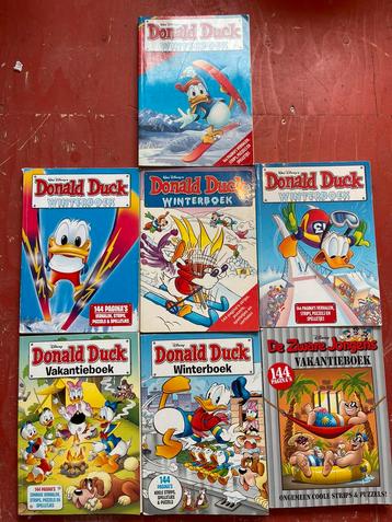 Donald Duck vakantie en winter boeken 