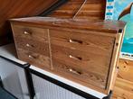 Ladenblok hout, Huis en Inrichting, Kasten | Ladekasten, Ophalen, Gebruikt, 25 tot 50 cm, Minder dan 100 cm