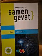 Samengevat-4 havo wiskunde b, Ophalen of Verzenden, Zo goed als nieuw, Overige niveaus, Nederlands