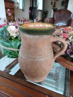 Tamegroute Stijl Gres Pot Franse brocante glazuur kan, Antiek en Kunst, Ophalen of Verzenden