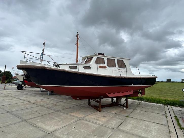 Multiknikspant 11,20 vlet Open Kuip "Claire", Watersport en Boten, Motorboten en Motorjachten, Gebruikt, Staal, 9 tot 12 meter