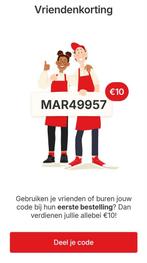 Picnic kortingscode 2025, Tickets en Kaartjes, Kortingen en Cadeaubonnen, Eén persoon, Kortingsbon, Overige typen