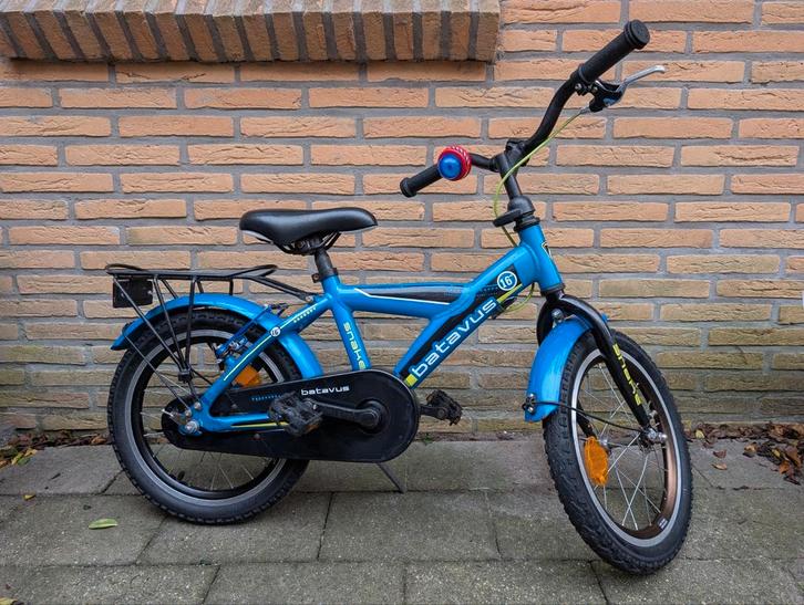 Batavus Snake 16 inch kinderfiets, Fietsen en Brommers, Fietsen | Jongens, Gebruikt, 16 inch, Handrem, Ophalen
