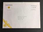 Envelop Centrale Volksbank uit 1987 Stadspost Oss, Ophalen of Verzenden, Envelop