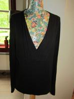 E127 BANDOLERA mt 46 nieuw shirt longsleeve zwart, Verzenden, Zwart, Maat 46/48 (XL) of groter, Nieuw
