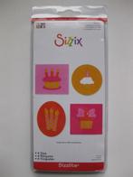 4 Sizzix dies Birthday knockout **nieuw**, Verzenden, Nieuw, Overige thema's, Pons of Mal