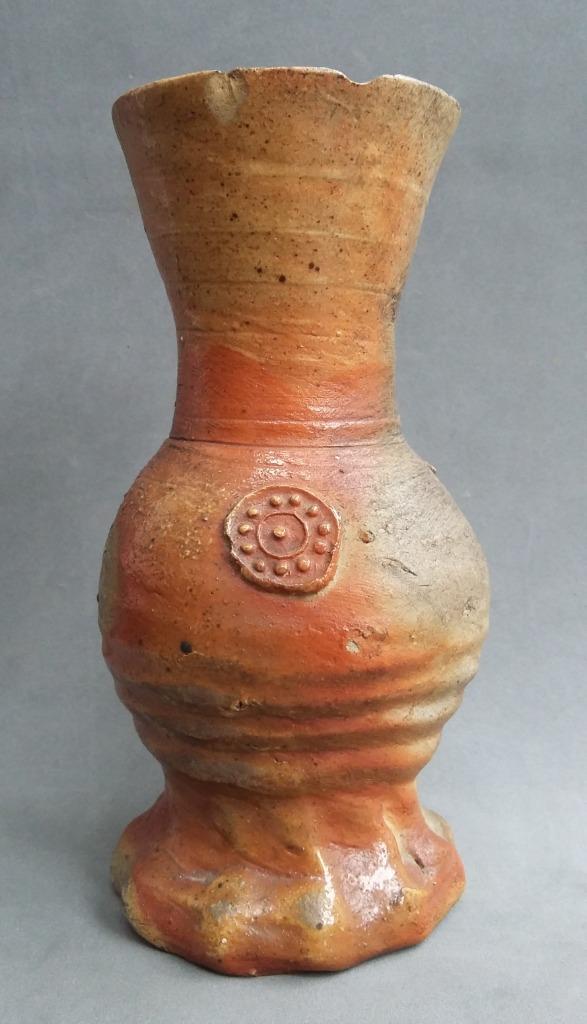 15 de eeuw Siegburg Trechterbeker Drinkbeker Bodemvondst, Antiek en Kunst, Antiek | Keramiek en Aardewerk, Ophalen of Verzenden