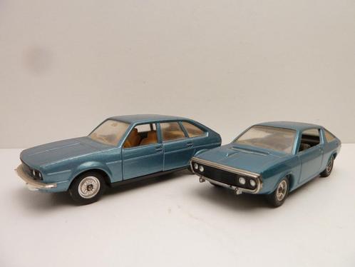 Renault 17 TS  & Renault  30 TS  '' Solido '', Hobby en Vrije tijd, Modelauto's | 1:43, Zo goed als nieuw, Auto, Solido, Ophalen of Verzenden
