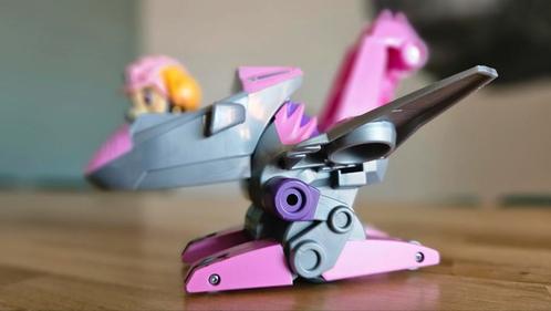 Paw Patrol Skye Jet - Transformerend Voertuig, Kinderen en Baby's, Speelgoed | Actiefiguren, Gebruikt, Ophalen of Verzenden