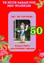 Te huur Feest Sarahpop met Wijnfles, Ophalen, Zo goed als nieuw, Abraham of Sarah