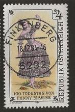 Oostenrijk 163, danseres, Verzenden, Gestempeld