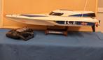 Vintage bestuurbare speedboot Kyosho  Racing Boat, Ophalen of Verzenden, Gebruikt