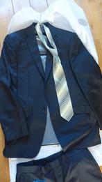 Stijlvol zwart herenpak - Angelo Litrico, Kleding | Heren, Kostuums en Colberts, Maat 52/54 (L), Angelo Litrico, Zwart, Ophalen of Verzenden