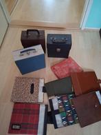 3 single koffertjes + 7 single mapjes, Verzenden, Gebruikt, Pop