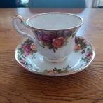 Royal Albert - Old Country Roses - Kop en schotel, Ophalen, Gebruikt, Kop en/of schotel