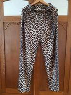 Panterbroek met wijde pijpen, High-waist, maat m., Maat 38/40 (M), Bruin, Ophalen of Verzenden, Zo goed als nieuw