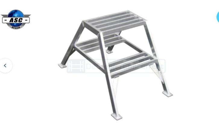 Stucadoorstrap - 2 Treden, Doe-het-zelf en Verbouw, Ladders en Trappen, Gebruikt, Trap, Minder dan 2 meter, Ophalen