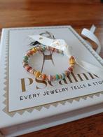 pscallme 4mm gold dots armband met coloured dots 16 cm, Sieraden, Tassen en Uiterlijk, Armbanden, Verzenden, Nieuw, Goud, Goud