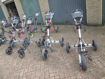 golftrolley"s / standbags / cartbags/ putters/hybrids/clubs beschikbaar voor biedingen
