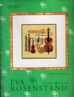 Cado eva rosenstand borduurpakket muziekinstrumenten  947, Hobby en Vrije tijd, Borduren en Borduurmachines, Ophalen of Verzenden