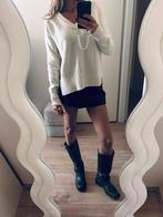 zachte trui cashmere blend H&M mt S wol/cashmere, H&M, Ophalen, Zo goed als nieuw, Maat 36 (S)