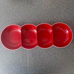 Tupperware snackschaal, Ophalen of Verzenden, Zo goed als nieuw, Rood, Schaal