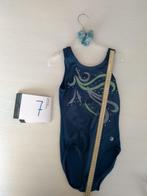 Turnpakje maat 152, Sport en Fitness, Turnen, Gebruikt, Blauw, Ophalen of Verzenden, Turnpak(je)