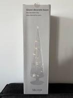 Kerstversiering glazen decoratie boom, Diversen, Kerst, Ophalen of Verzenden, Zo goed als nieuw