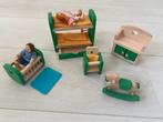 Poppenhuis meubels en poppetjes, Verzamelen, Poppenhuizen en Toebehoren, Ophalen of Verzenden, Zo goed als nieuw, Poppenhuis