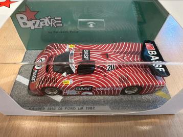 Bizarre Spark 1:43 Sauber C6 Ford Le Mans 1982 beschikbaar voor biedingen