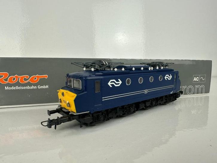 Roco 68581 - Elektrische locomotief - NS 1103 - AC, Hobby en Vrije tijd, Modeltreinen | H0, Zo goed als nieuw, Locomotief, Wisselstroom