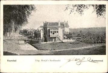 Voorstad Purmerend Uitg Honijk´s Boekhandel st 1908 beschikbaar voor biedingen