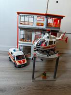Playmobil uitgebreid ziekenhuis met helikopter + ziekenwagen, Kinderen en Baby's, Speelgoed | Playmobil, Complete set, Ophalen of Verzenden