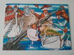 Nils Holgersson zwaneneieren puzzel 80st COMPLEET, Kinderen en Baby's, Ophalen of Verzenden, Meer dan 50 stukjes, Gebruikt, 6 jaar of ouder